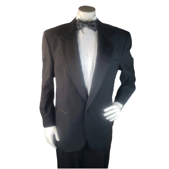 Neil Allyn Men's Tuxedo Suit Jacket Pants* 44S 37SX28 Wool Formal Prom Wedding